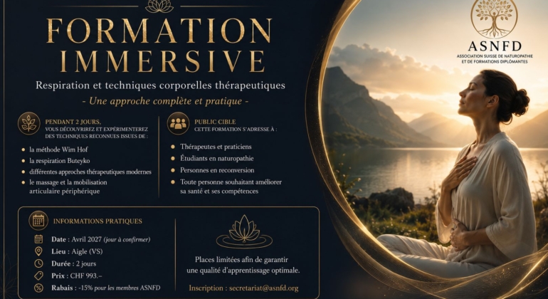 Formation immersive bien-être et respiration